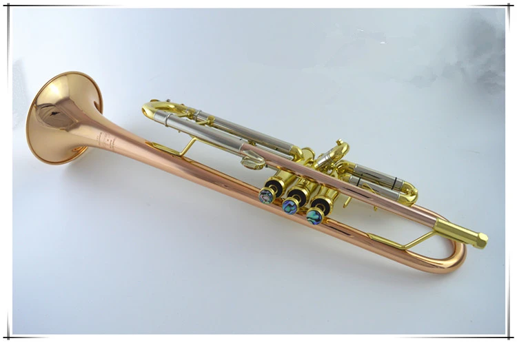 2017 American Bach trumpet instrument LT180S-39 B flat phosphor bronze trumpet beginner Grading professional
2017 American Bach trumpet instrument LT180S-39 B flat phosphor bronze trumpet beginner Grading professional