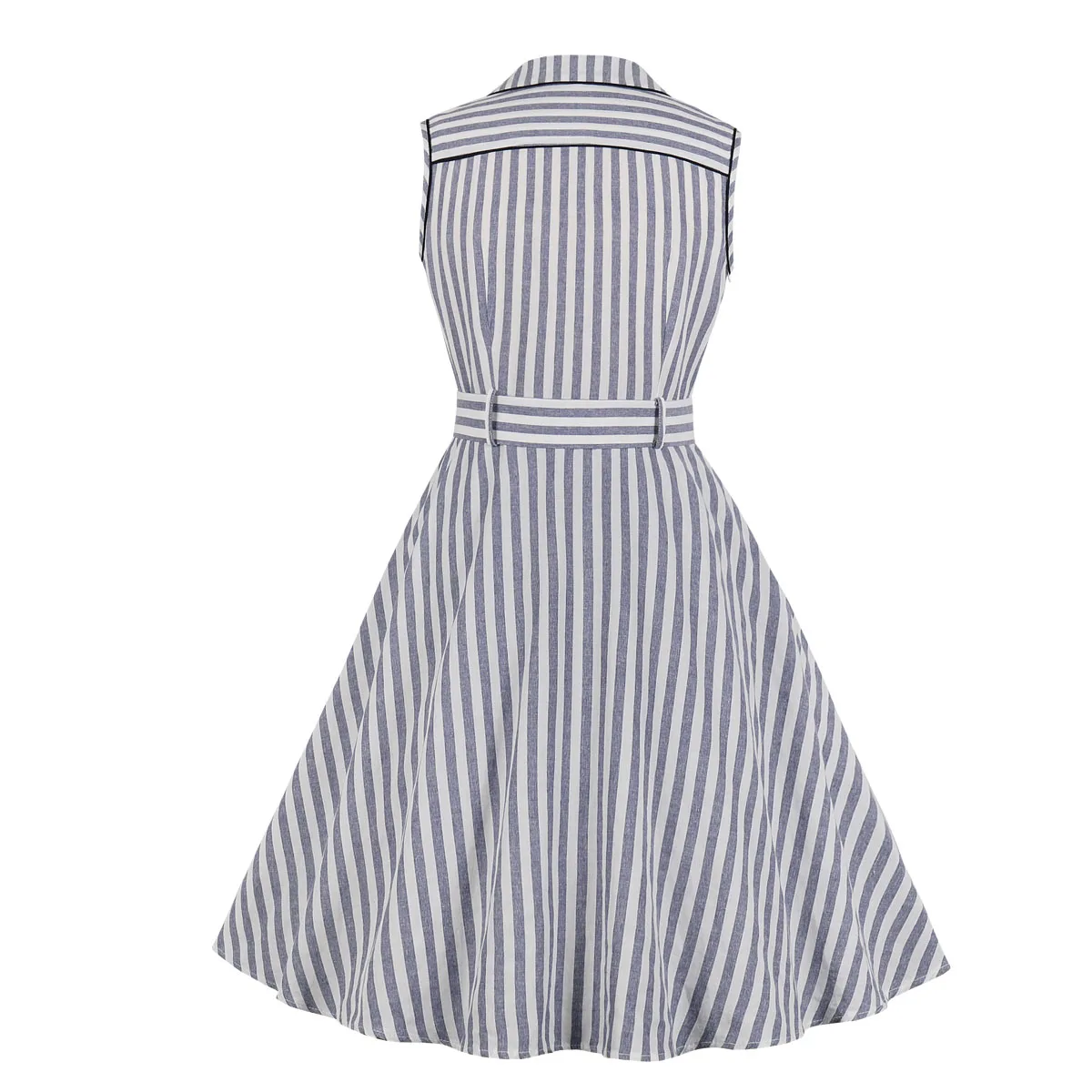 أودري هيبورن الرجعية اللباس النساء شريط حزام ألف خط حزب اللباس الصيف أكمام خمر روكابيلي Vestidos موهير