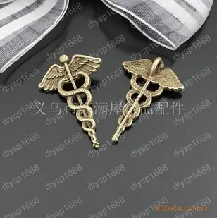 40 шт./лот бусины из цинкового сплава античные бронзовые подвески подходящие для