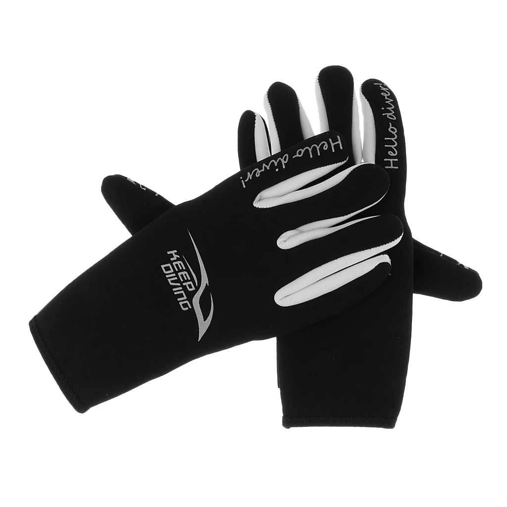 2pcs 3mm Neoprene Printed M/L/XL 3mm Neoprene Wetsuits Gloves for Diving Scuba Snorkeling 5