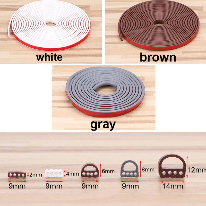 Fita vedante de borracha de silicone com