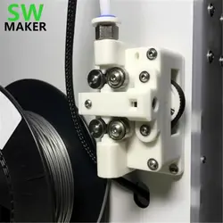 SWMAKER с поясом двойной привод два колеса сильный и тихий Боуден экструдер комплект для DIY Reprap UM 3D принтер запчасти
