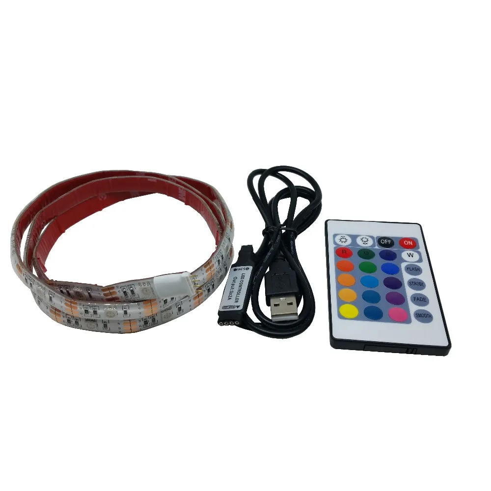 Светильник аемая Светодиодная лента RGB SMD5050 для подсветсветильник экрана