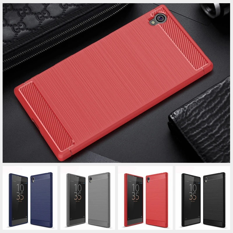 

For Sony Xperia L1 Case Sony Xperia L1 Cover On For Sony Experia E6 G3312 G3311 G3313 Premium Silicone Mix Hybrid Soft Shell