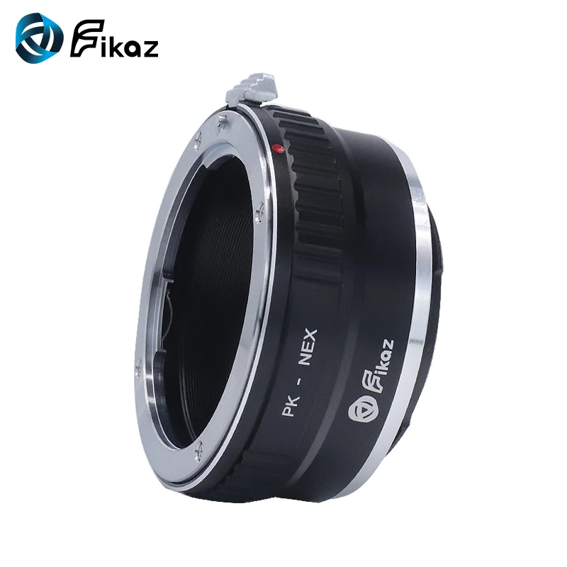 Кольцо адаптер Fikaz для крепления объектива фотокамеры Pentax PK K к корпусу камеры Sony