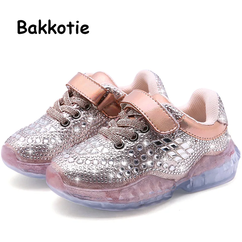 

Bakkotie 2019 New Spring Baby Girls Fashion Pink Casual Shoes Summer Kids Soft Casual Sports Shoes Toddler Breathable Sneakers