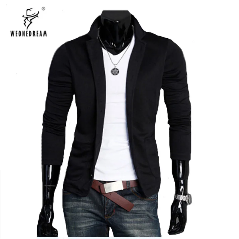 

2018 Free Shipping Men's Suits Hot Selling Special a buckle multicolor classic casual blazer men collar thicken men suits