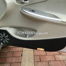 Двери автомобиля анти-удар защиты аксессуары для toyota corolla axio 2006 2007 2008 2009 2010 2011 2012