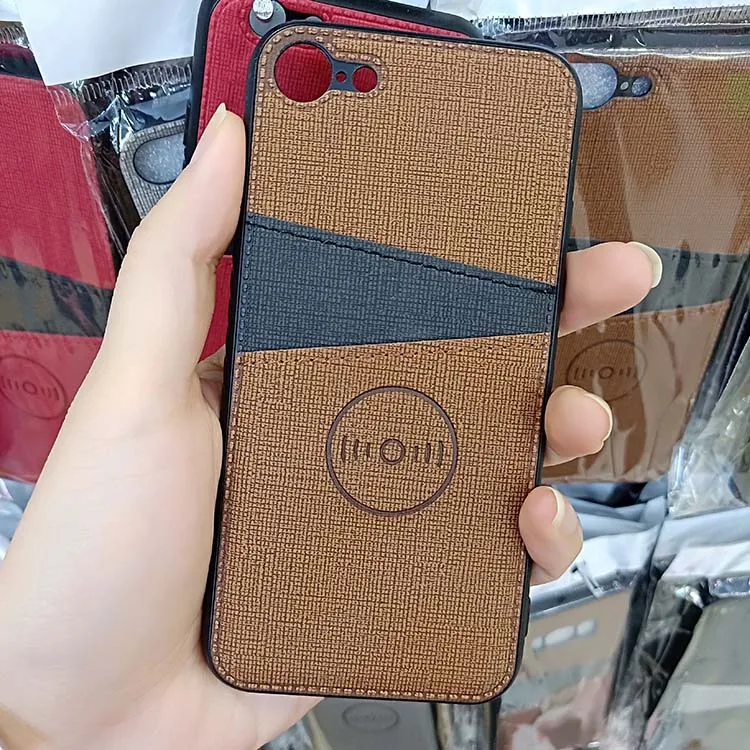 New Fabric Cloth Vehicle For iPhone X XS Max XR Credit Card Wallet Case for iPhone 8 7 6 6S Plus Card Slots Hard Cover Fundas