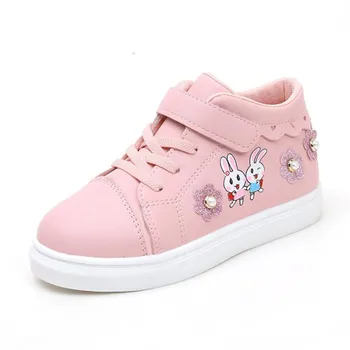 

HaoChengJiaDe Cool Kids Boots New Brand Fashion Casual Girls Boots Fashion Sneakers For Child Kids Flat With Girls Casual Shoes