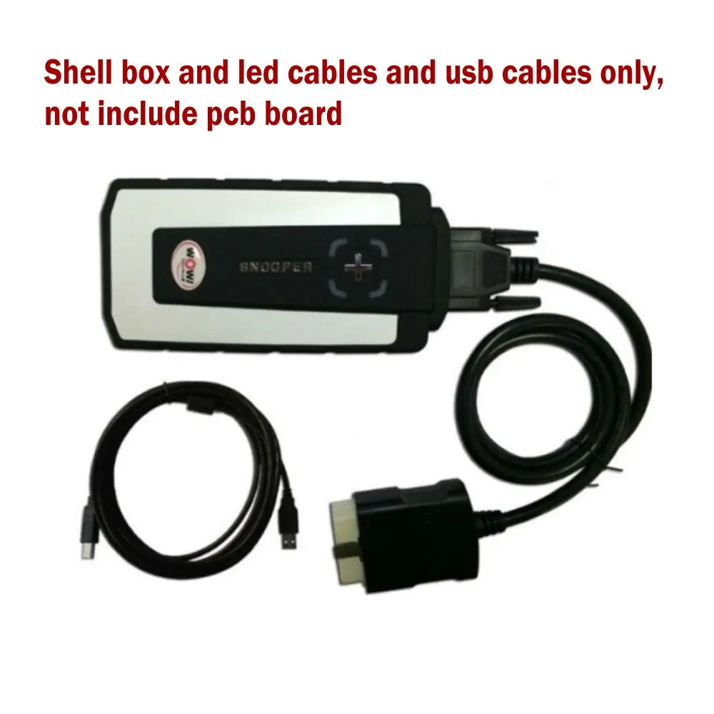 

WOW CDP SNOOPER / VD TCS CDP PRO+Shell box and led cable and usb cable Not include pcb board for delphis VD DS150E CDP