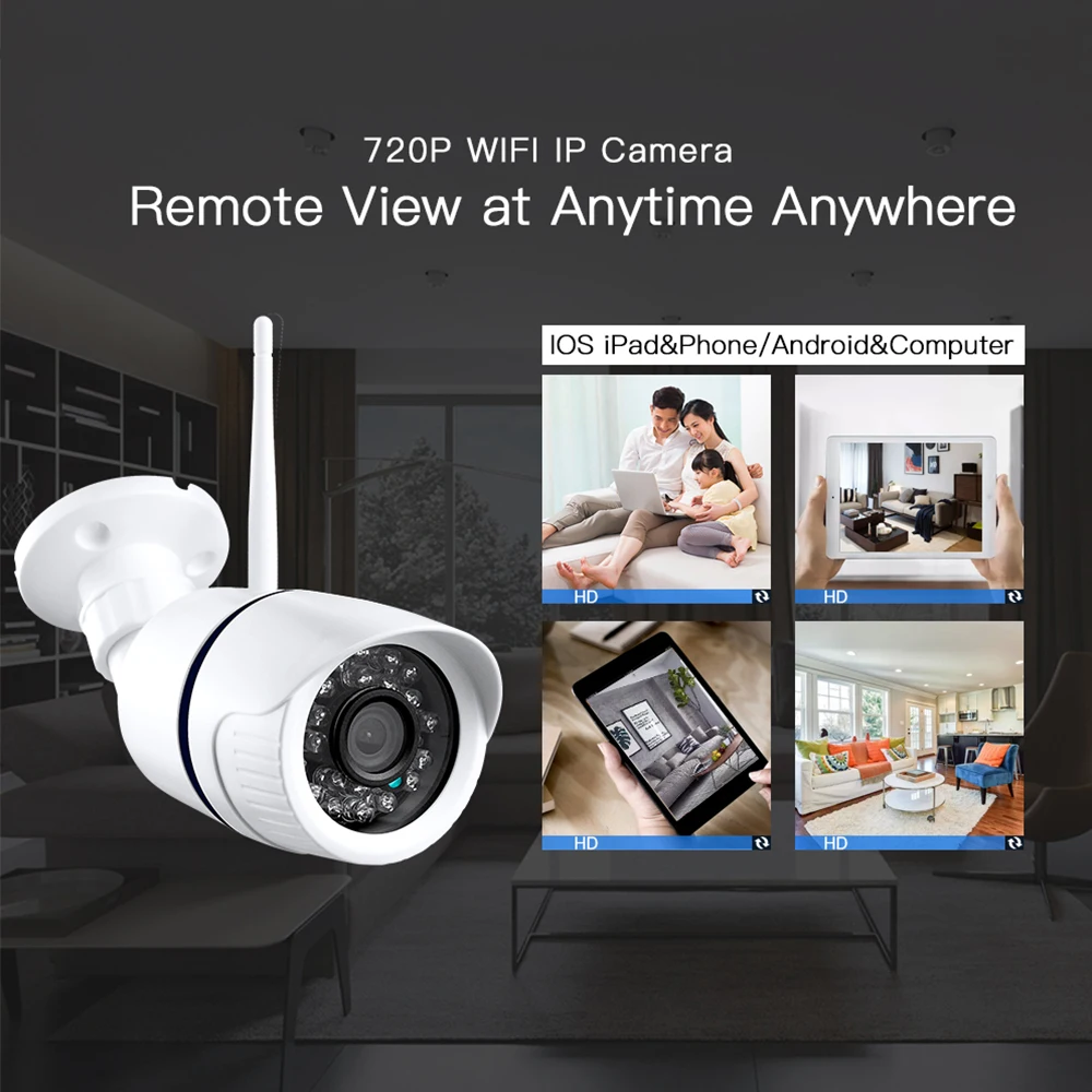 HDGVISION 720 P 1.0MP Сети Wi Fi IP камера ночное видение беспроводной камеры скрытого