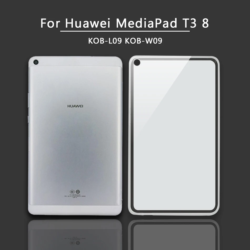 Мягкий силиконовый чехол для планшетов GUKEEDIANZI для huawei MediaPad T3 7,0 3G wifi BG2-U01/Медиа Pad T3 10 8,0/T5 10,1 TPU чехол