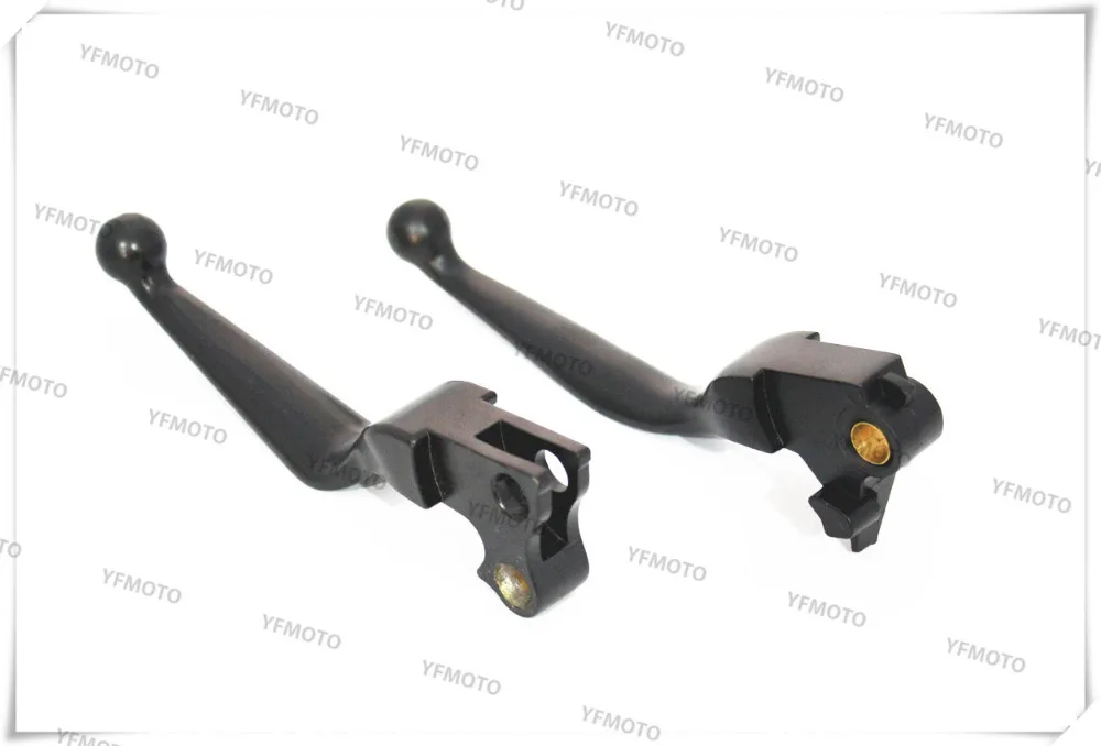 Black Master Cylinder Brake Clutch Levers For Harley Softail Breakout