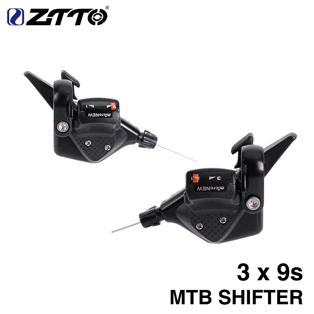 دراجة MTB 3X9 s 27 s سرعة شيفتر رافعة الزناد اليسار واليمين ل micronew R50 R70 أجزاء m4000 m370 m430 m590 نظام