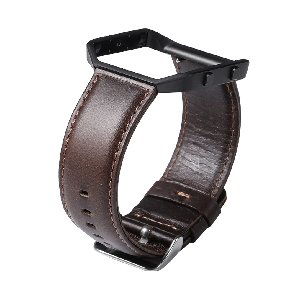 

Replacement for Fitbit Blaze Smart Watch Band iStrap Calf Leather Bands Strap Sport Smartwatch For Fitbit Blaze Small Large