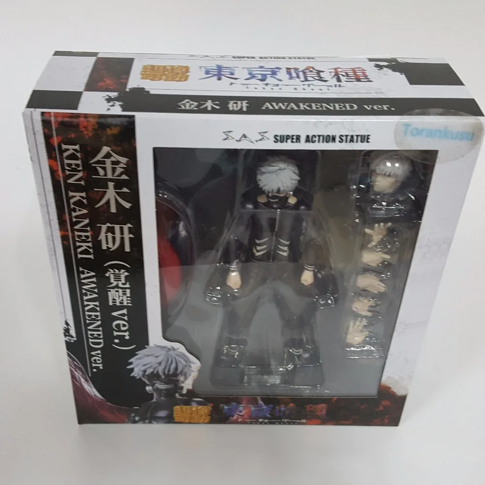 Одежда с надписью Tokyo Ghoul ПВХ фигурка Звездных Войн для косплея канеки кэна