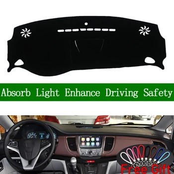 

For JAC REFINE M5 2012 2013 2014-2019 Dashboard Cover Sun Shade Non-slip Dash Mat Pad Carpet Car Stickers Interior Accessories