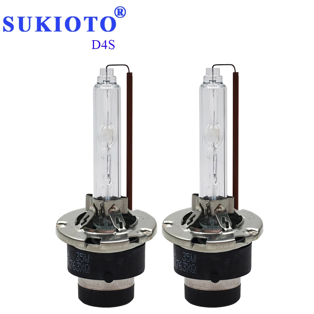 sukioto car headlight bulbs D4S D3S D2S D1S All Metal Base Claw hid xenon light lamp 5500K 4300K 8000K 6000K D1S car Lights (2)