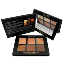 Profesional Crema Contorno Paleta Corrector Paleta Contorno de Maquillaje Cosmético Cuidado Facial Crema Paleta Cottect
