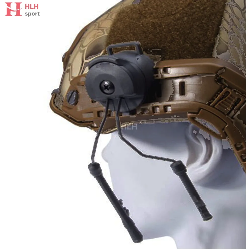 Тактический шлем ARC Rail адаптер подвеска наушники кронштейн охотничьи теплые наушники левая и правая сторона крепления для Peltor Comtac