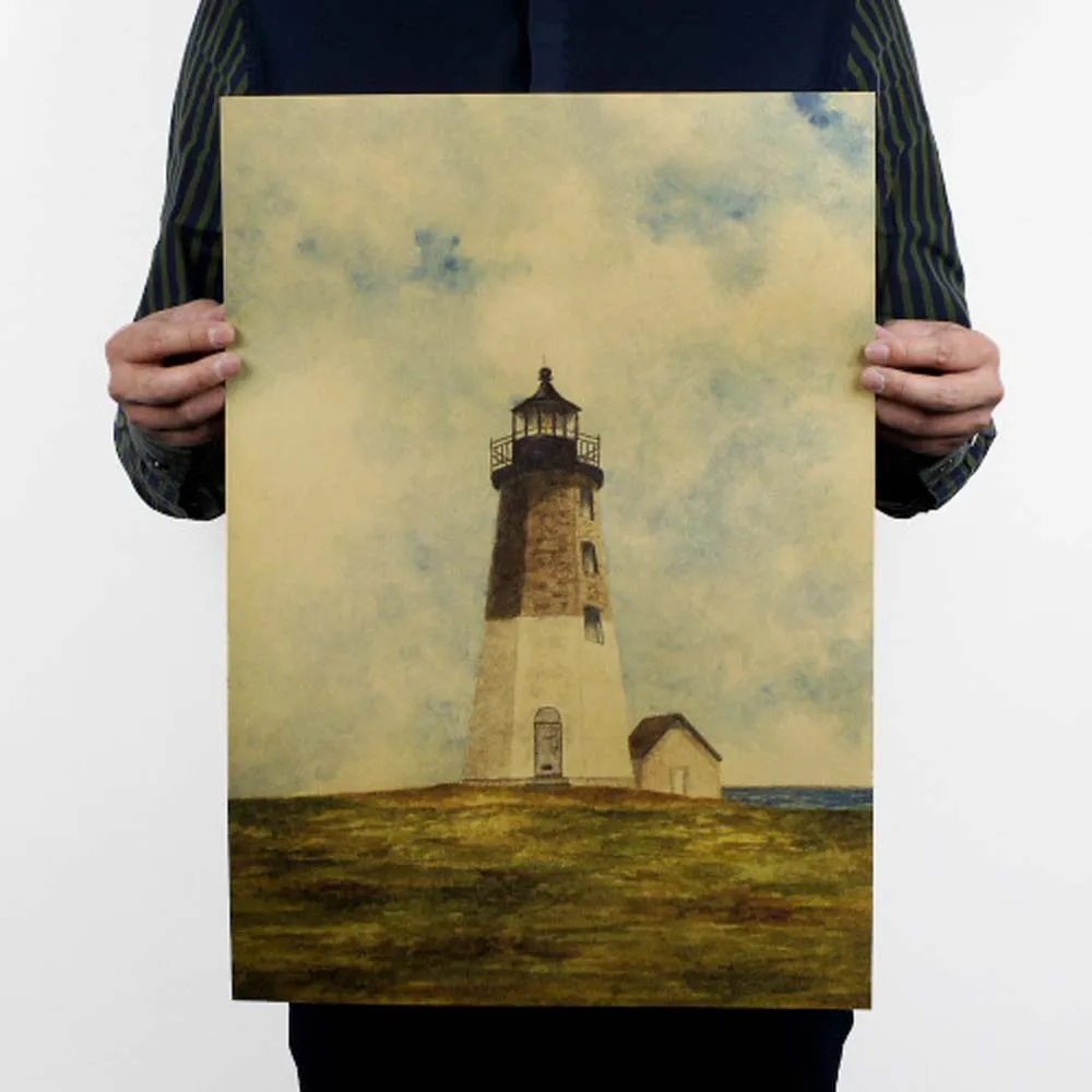 

Keep watch Vintage Poster Kraft Paper Painting Pared Home Decor Decoration Stickers Posters Wall Stickers Paper Crafts