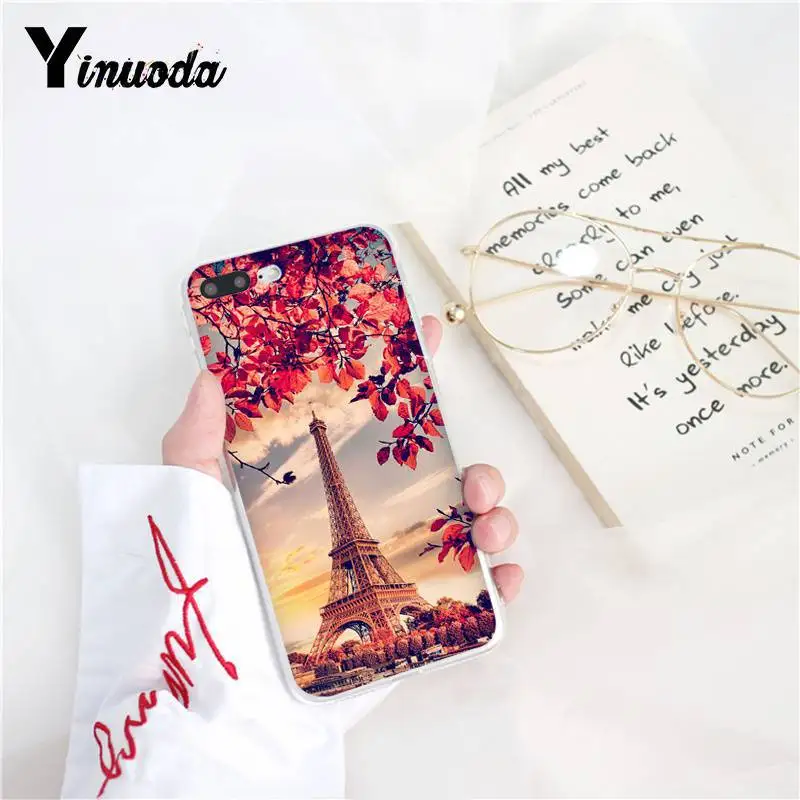 Роскошный Уникальный чехол для телефона Yinuoda Love Paris с Эйфелевой башней Франция