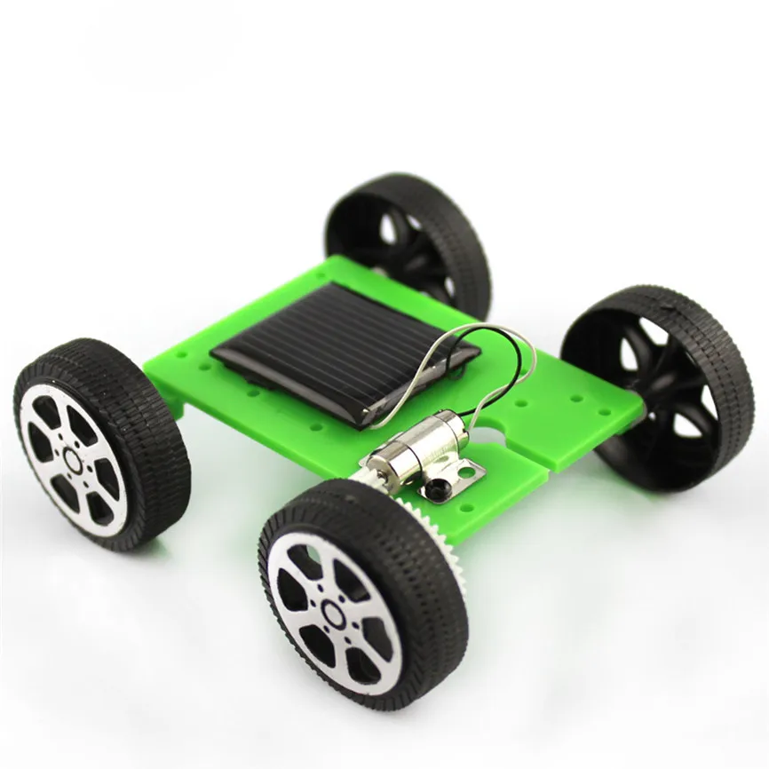 1 Набор мини игрушка на солнечных батареях DIY автомобильный набор Детский