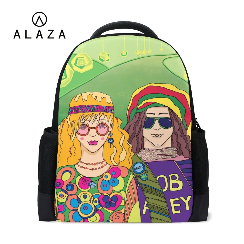 

ALAZA Fashion Single 3D Prints Waterproof Backpack for Teenage Girl Boy School Bag Travel Shoulder Bag Laptop Backpack 2019