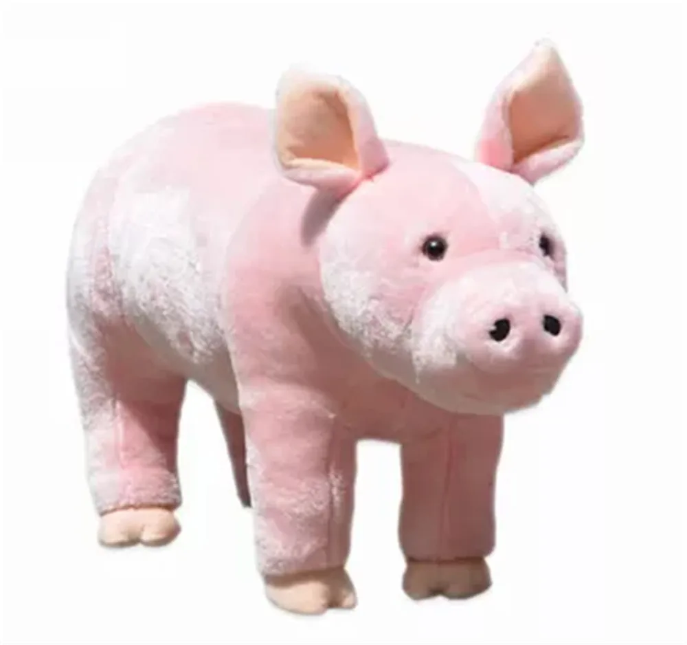 40cm 16inch Fancytrader кататься на свиньи плюшевые игрушки эмуляция свиньи животные Дети кукла может нагрузить 50 кг на спине - Высота: 40cm 16inch