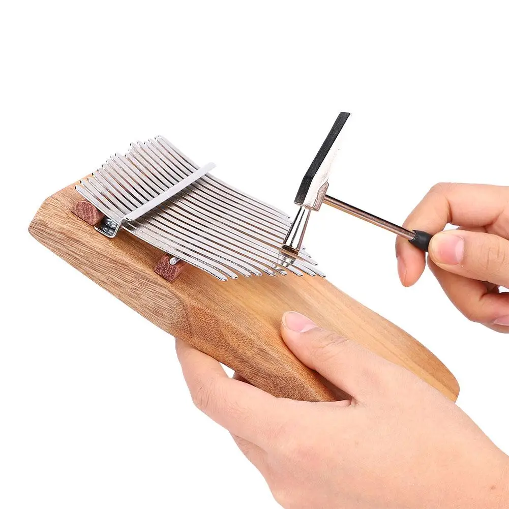 Kalimba 17 клавиш полностью твердый камфорный деревянный портативный «пианино для больших пальцев» Mbira Sanza K17CAP