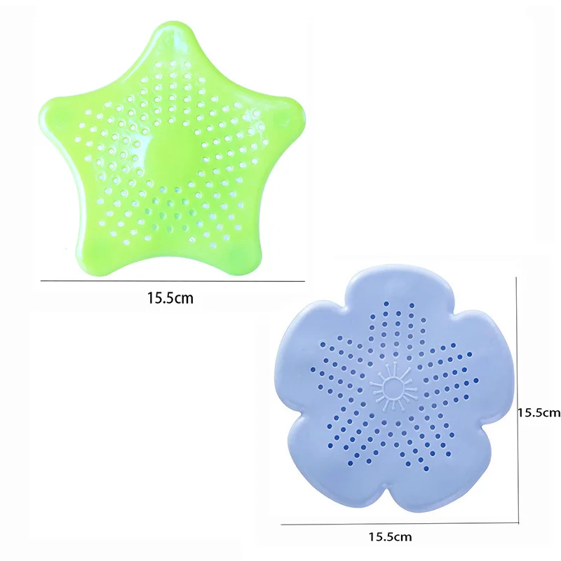 1Pc 2 Styles Silicone Kitchen Sink Drain Bathtub Hair Filter Drain Filter Strainer Bathroom Accessories Dropshipping