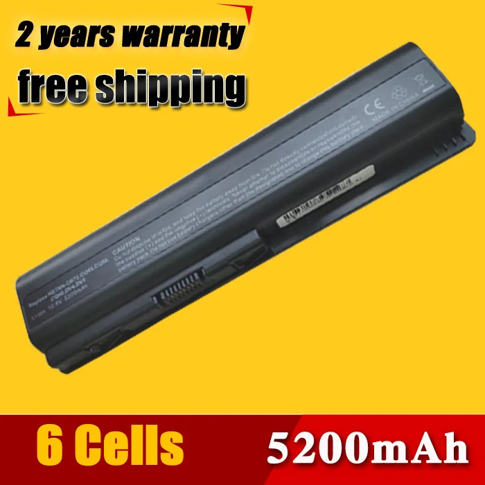 Аккумулятор 5200 мАч 6 ячеек для ноутбука HP Pavilion DV4 DV5 DV6 CQ40 CQ41 CQ45 CQ50 CQ60 CQ61 QC70 CQ71 G50 G60 G70