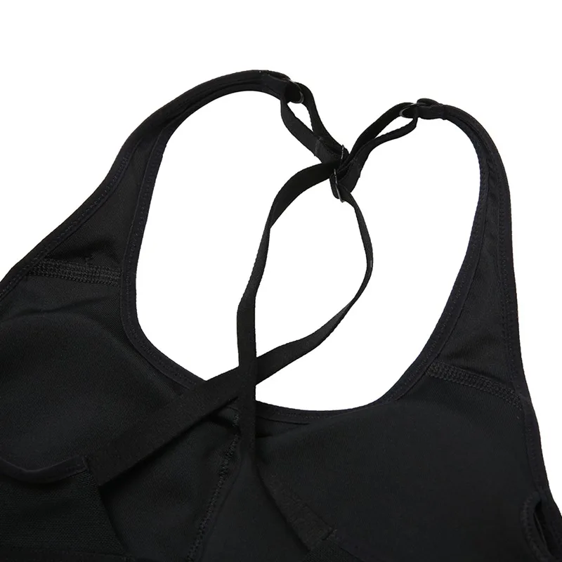 Оригинальный Новое поступление 2018 Nike Classic Strappy Bra Для женщин Спортивные Майки