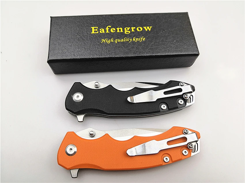 Eafengrow EF12 D2 складной нож g10 Ручка шарикоподшипник Утилита/открытый/Кемпинг/Охота/Нож Складной EDC карманный нож ручной инструмент