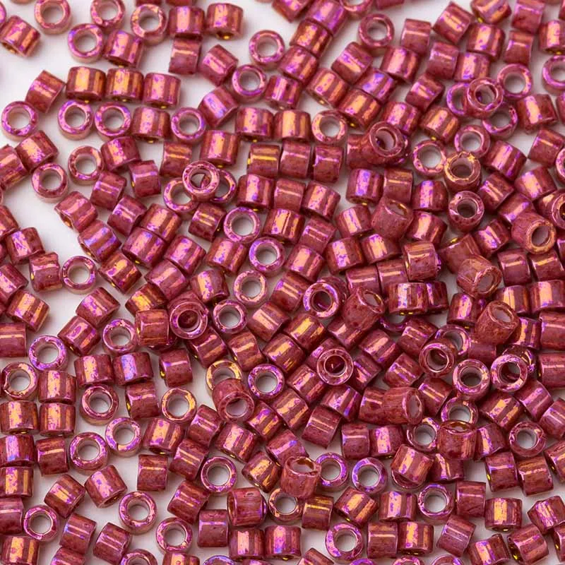 DB1016 (1) Taidian 35grams 110 Miyuki Glass Beads Metallic Rhubarb Gold Luster DB1016 Beaded Necklace Making Accessories
