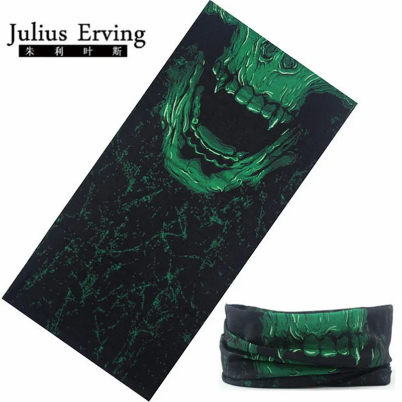 

Julius Erving 2017 New Skull Multi Bandana Bike Motorcycle Neck Cooling Bandana Tube Scarf Bandana Paisley Magic Headband Mask