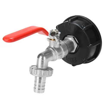 

1/2 Inch Adapter Tap Adapter Thread IBC Tank Adapter Tap Connector Replacement Valve Fitting For Home Garden Water Connectors