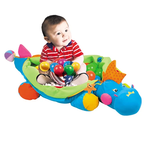 Красочное мягкое детское одеяло игровой коврик bb динозавр игрушки с шарик водорослей надувной бассейн мультфильм игровой коврик волнистый шар