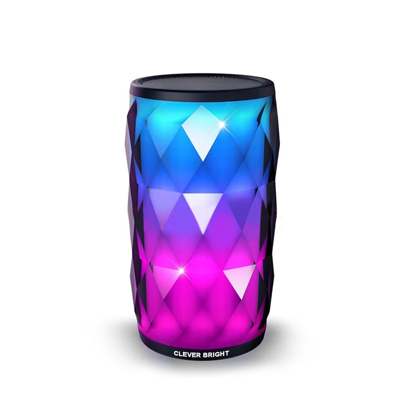 

Bluetooth Speakers Wireless LED Touch Control Colorful Night Light Built-in Mic, AUX and Hands Free Speaker for Home and Party