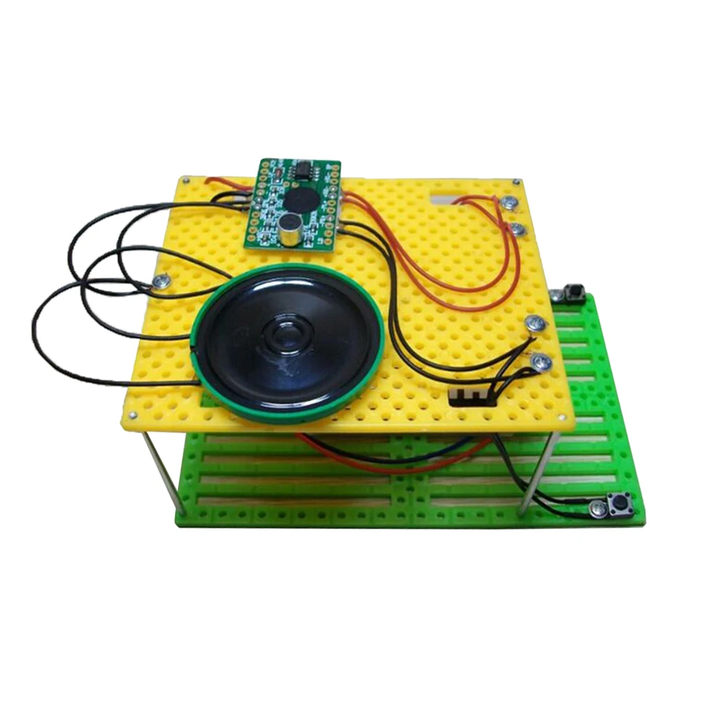 DIY Electric Recorder Model Toy Electrical Circuit Puzzle Exporing Experiments Physics Educational School Kids Teaching Aids