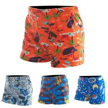 Детские Летние плавки с рисунком для мальчиков, быстросохнущие боксеры, пляжные шорты, плавки для серфинга, пляжные плавки