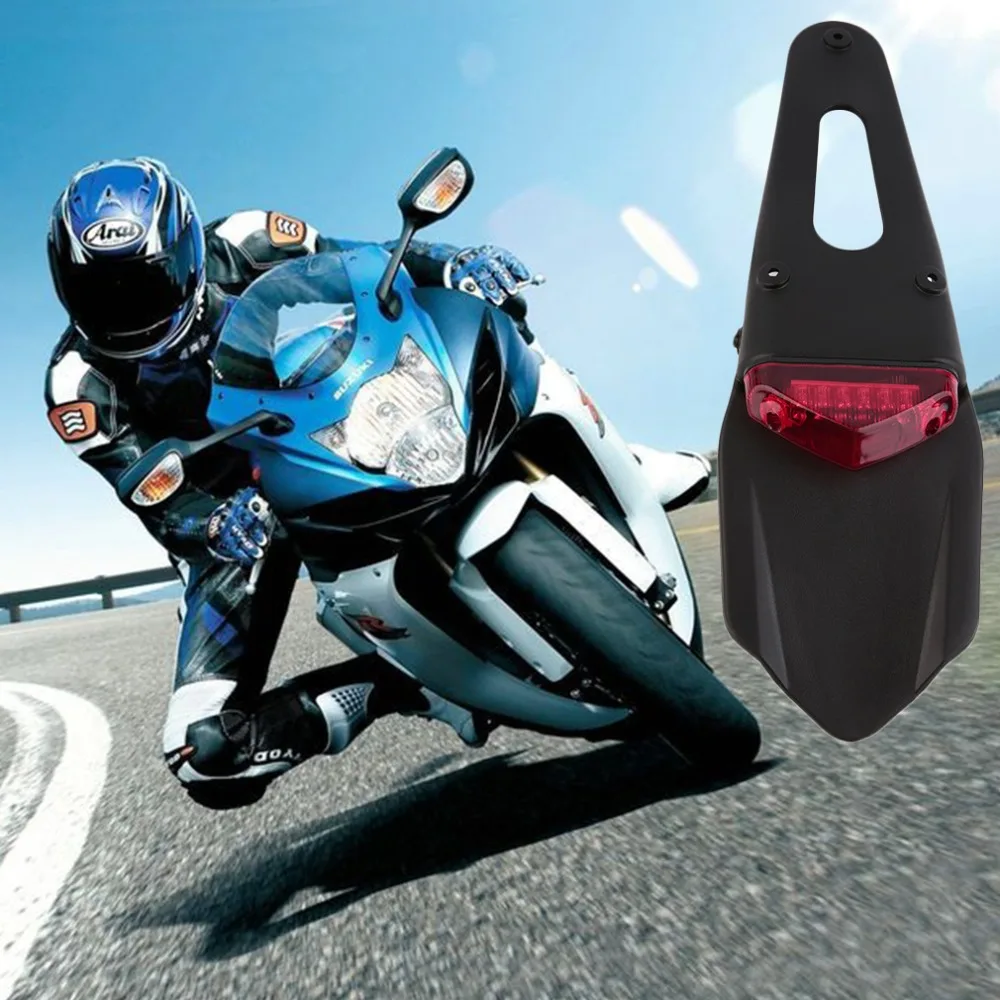 

New Polisport Motorcycle bike rear fender taillight of the LEDs stop for enduro taillight CRF KTM EXC WRF 250 400 426 450& Hot