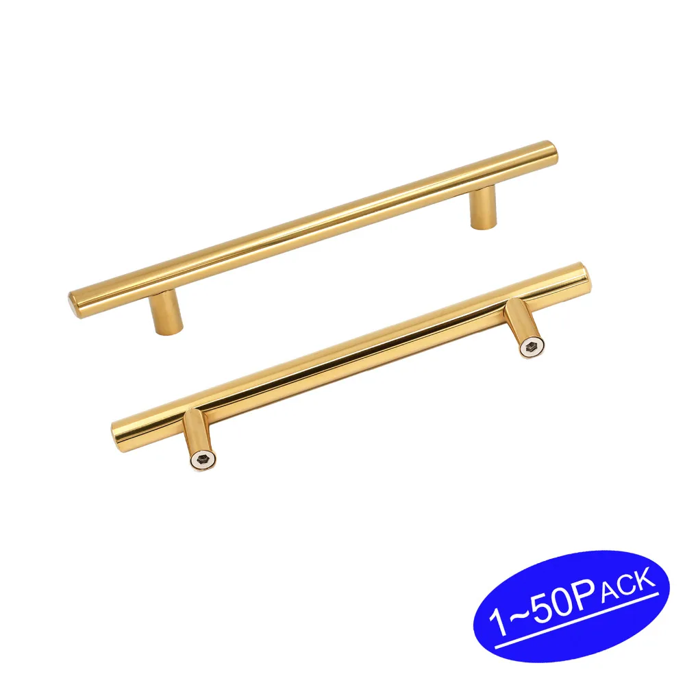 3.75" Drawer Pulls Gold Kitchen Cabinet Pulls Stainless