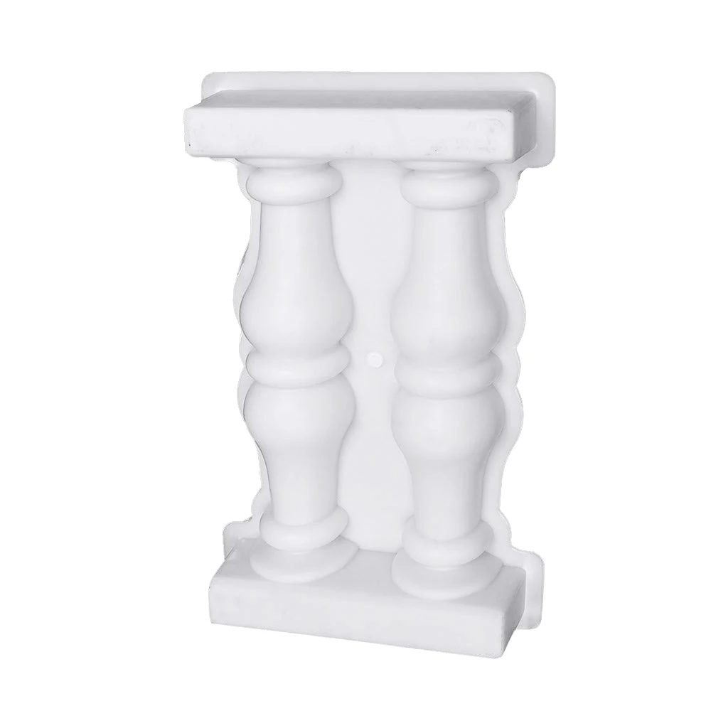 Stampo Per Colonna Romana In Cemento - 60x14cm, Per Balcone Giardino, Design Classico - Foto 3