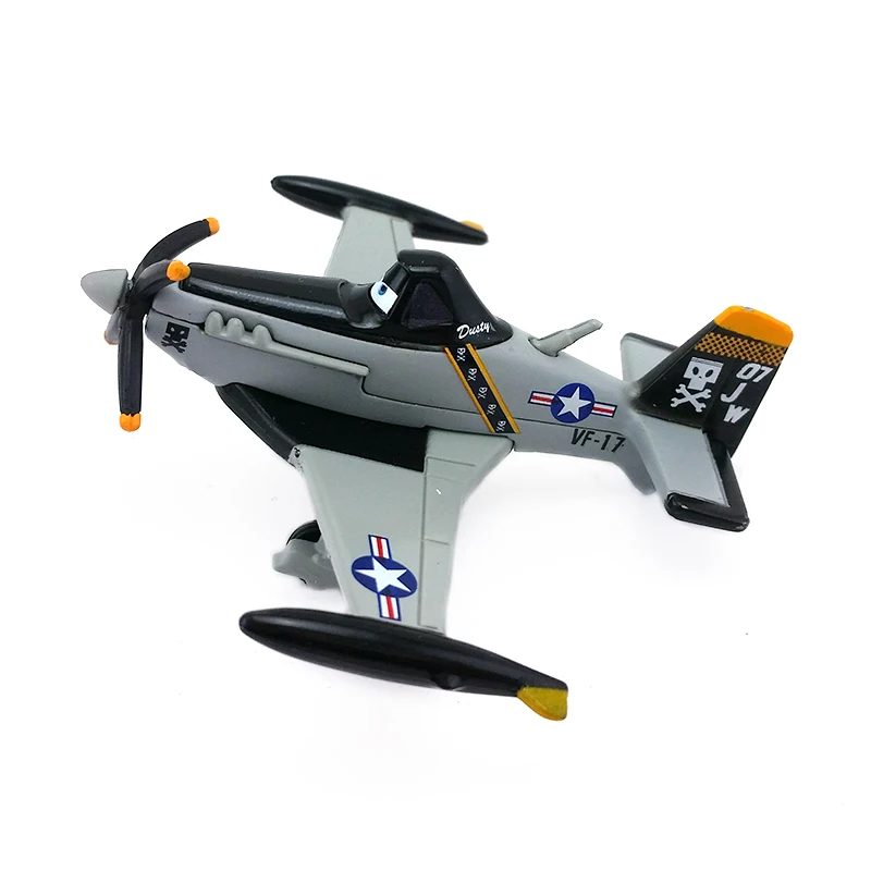Дисней Pixar Planes No.7 Jolly Wrenches Dusty Crophopper 1:55 литья под давлением металлическая