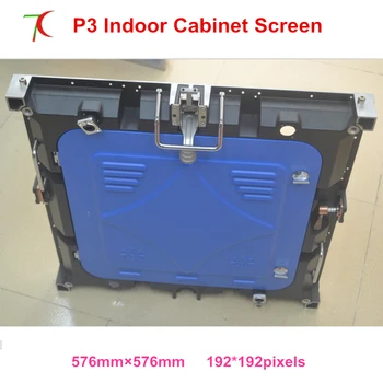 

Cost-effective P3 indoor 576*576mm 32scan die-casting aluminum cabinet for hd real led display,1300cd