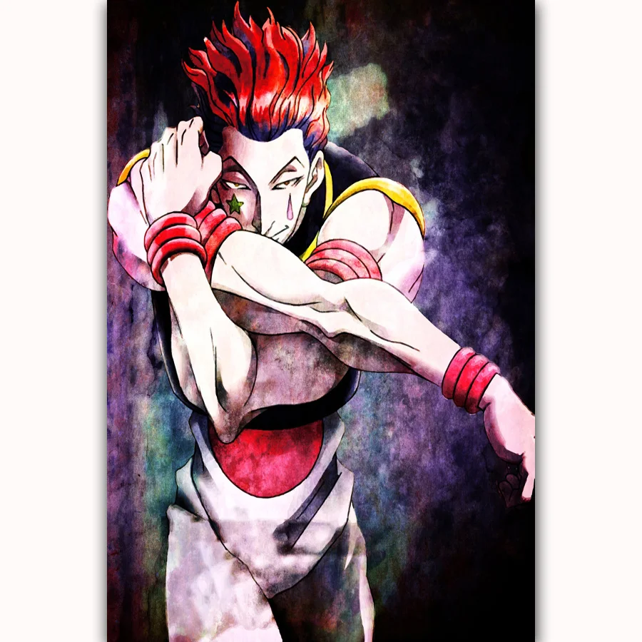 Hunter X Hunter Hisoka MQ1599 Kartun Kustom Film Komik Hot Art