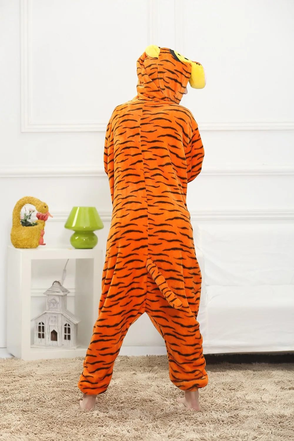 3D стерео животных Angry Tigger Косплей пижамы для женщин мужчин взрослых унисекс Onesie