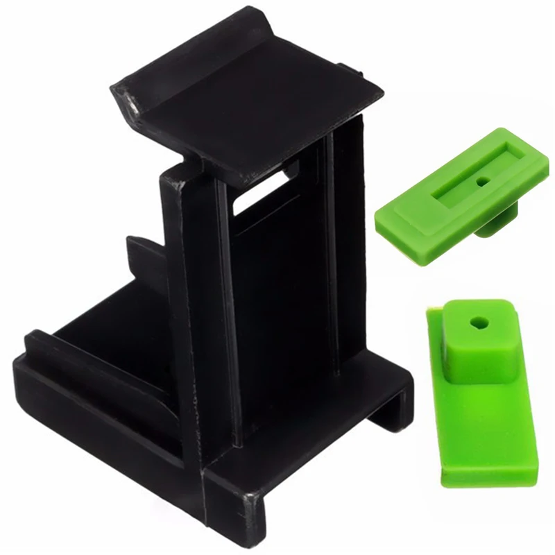 3in1 Ink Refill Cartridge Clip+ 2pcs Rubber Pads + Syringe Tool Kit for HP 60/61